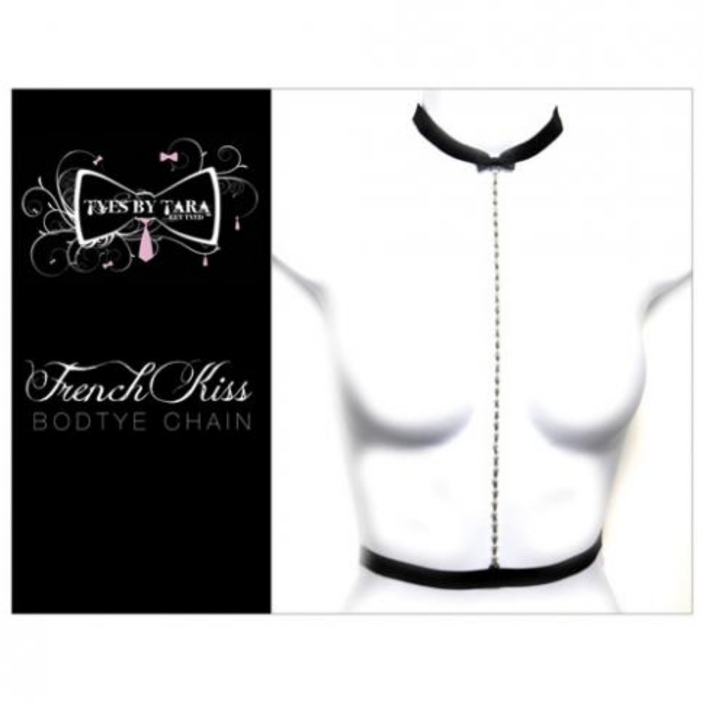 Tyes By Tara French Kiss Bodtyes Black Body Harnes